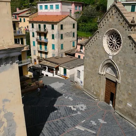 Il Bordone - Appartamento Con Vista Mare Manarola Buitenkant foto
